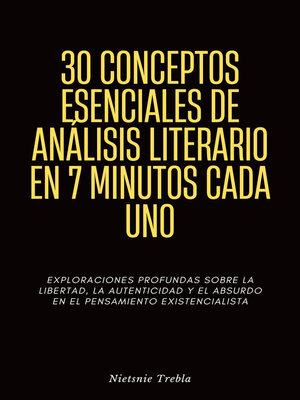 cover image of 30 Conceptos Esenciales de Análisis Literario en 7 Minutos Cada Uno